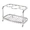 mDesign Bath Countertop Hair Care Styling Tool Organizer Holder
